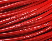 AWG12 Turnigy Red Pure-Silicone Wire (1mtr) (R12A1062-06/9673)